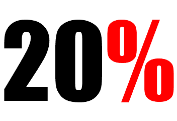 20%